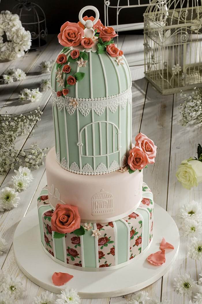 Hochzeitstorte Vintage