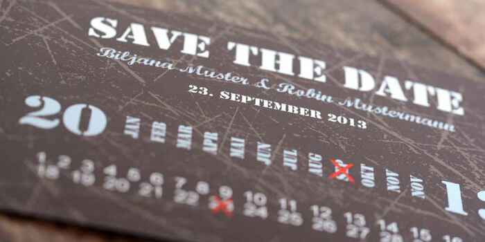 Save-the-Date Postkarten