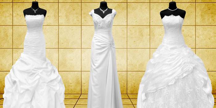 Brautkleider: Formen und Schnitte