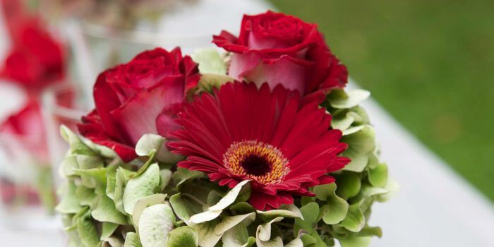 Hochzeit Tischdekoration Blumen