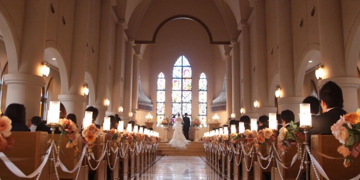Trauung Kirche Deko