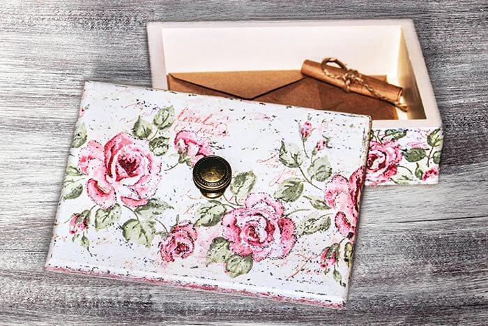 Anleitung Briefbox Hochzeit