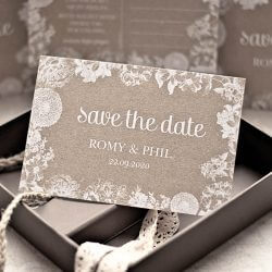 Vintage Save the Date