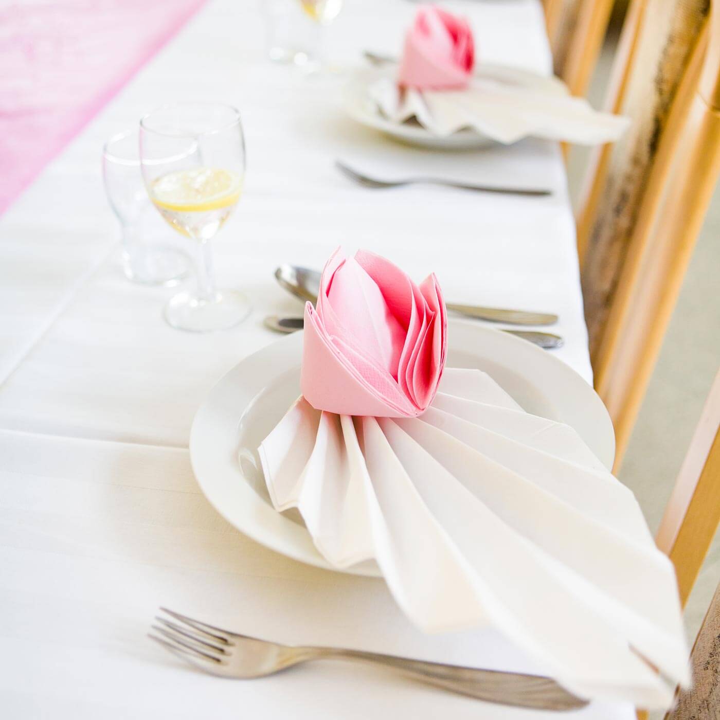 Servietten Falten Hochzeit Anleitung