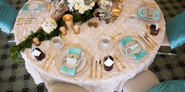 Tischdeko Hochzeit Mustertische