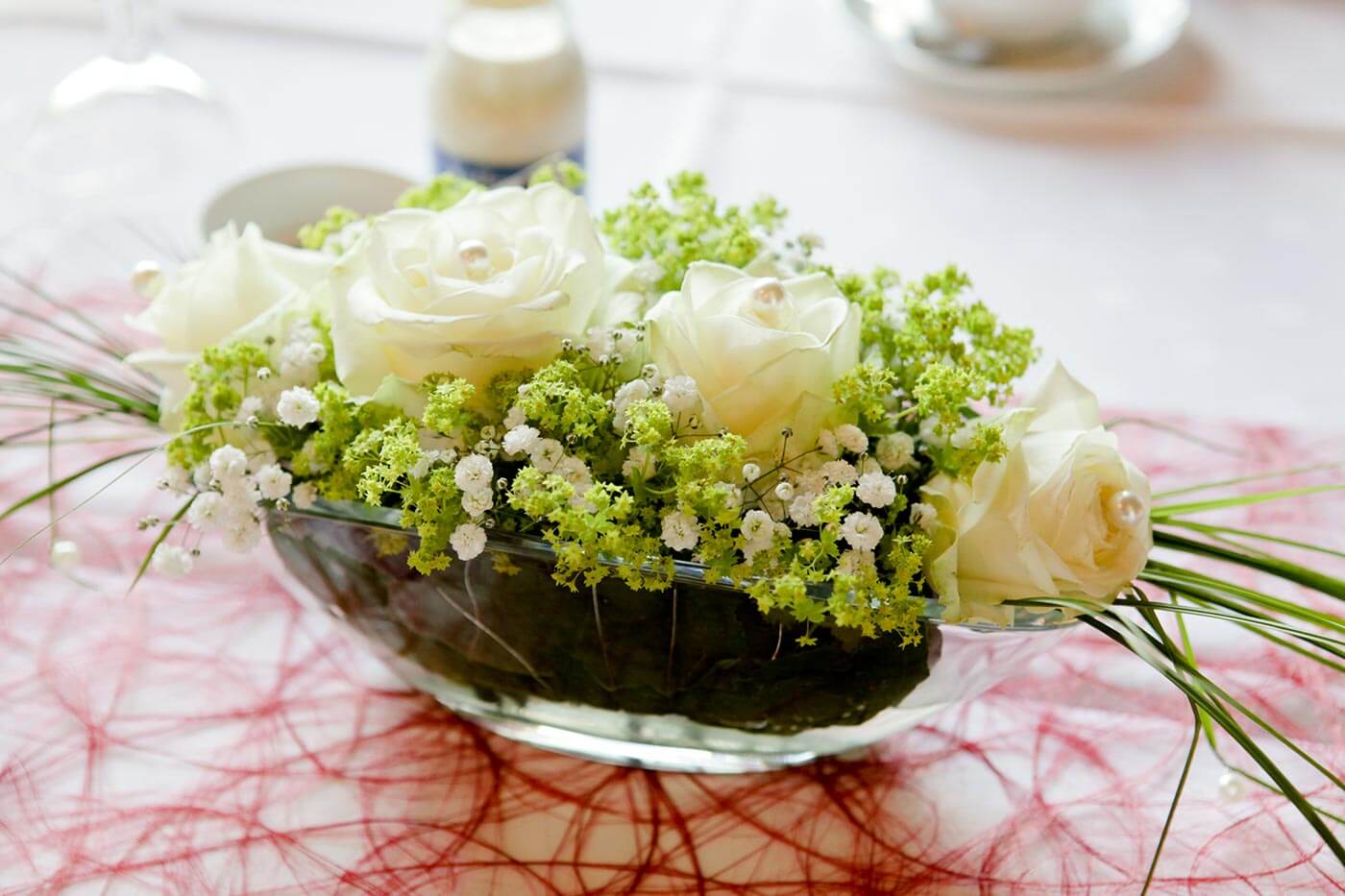 Blumengestecke für die Hochzeit Ideen, Tipps & Beispiele
