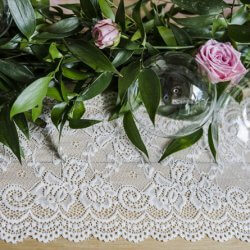Vintage Hochzeit Spitzenläufer