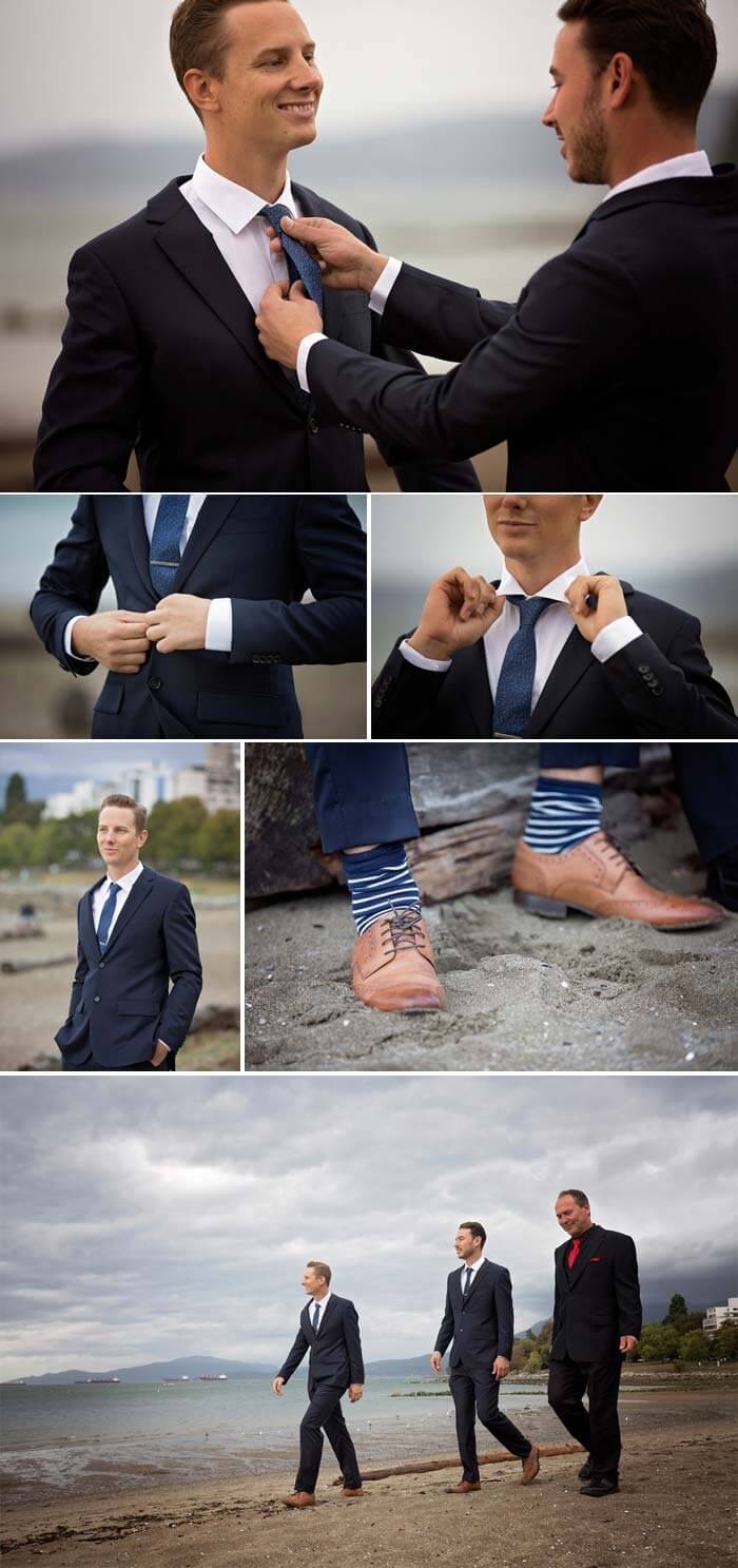 Regenschirm Hochzeit Bräutigam