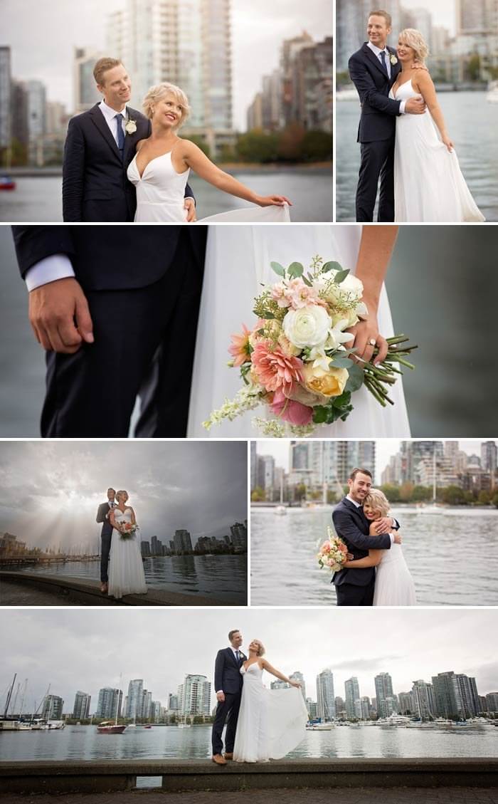 Regenschirm Hochzeit Brautpaar