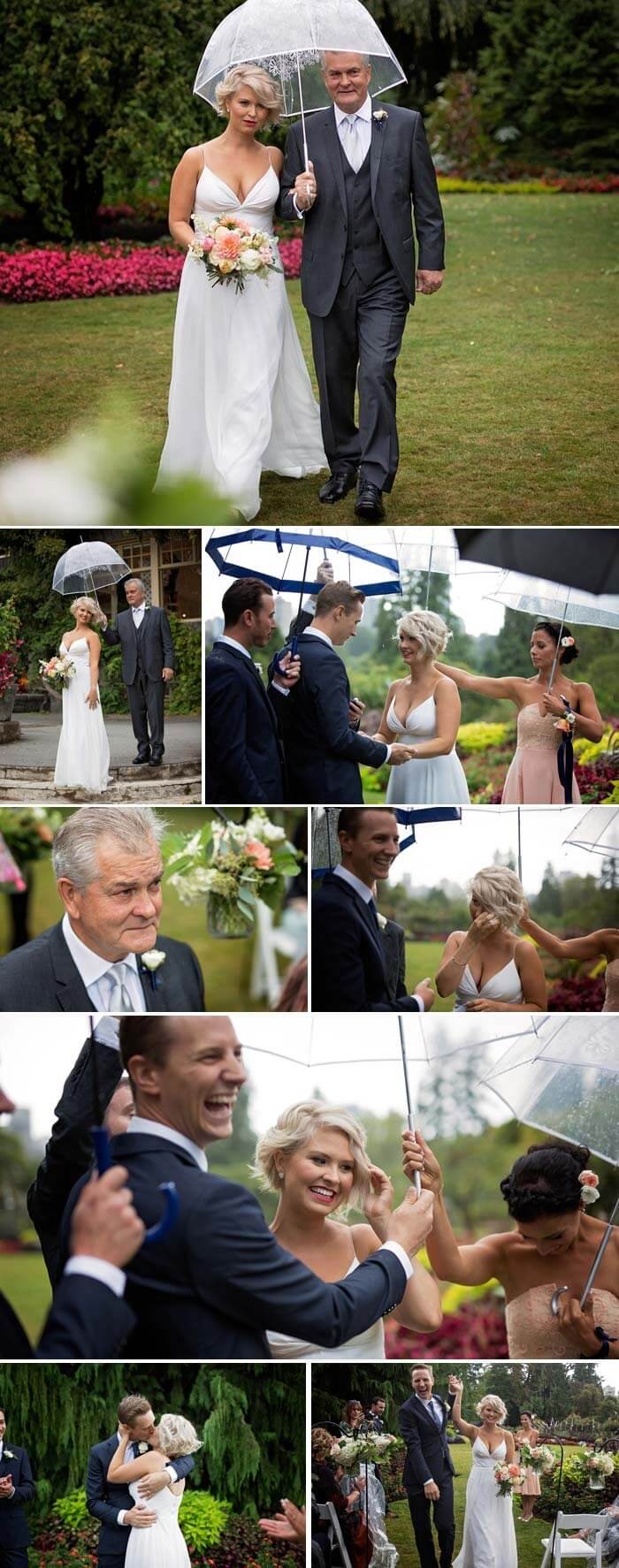 Schirm Hochzeit