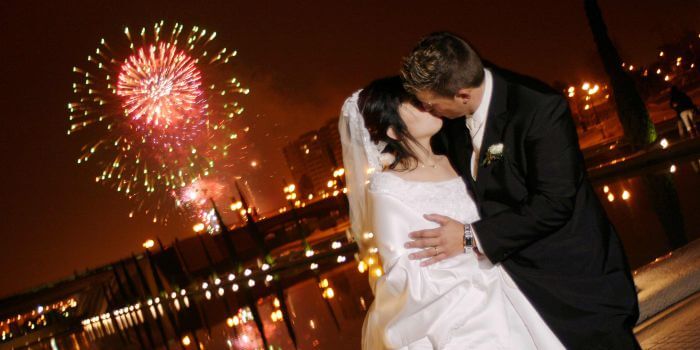 Hochzeitsfeuerwerk als Hochzeitsüberraschung
