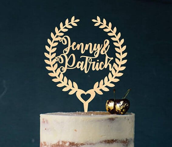 Cake Topper Hochzeit