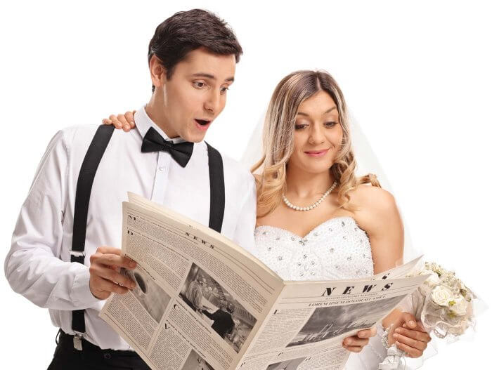 Hochzeitsanzeigen: Schöne Textvorschläge für die Hochzeitsanzeigen: Schöne Textvorschläge für die
