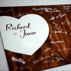 Gästebuch Hochzeit personalisiert
