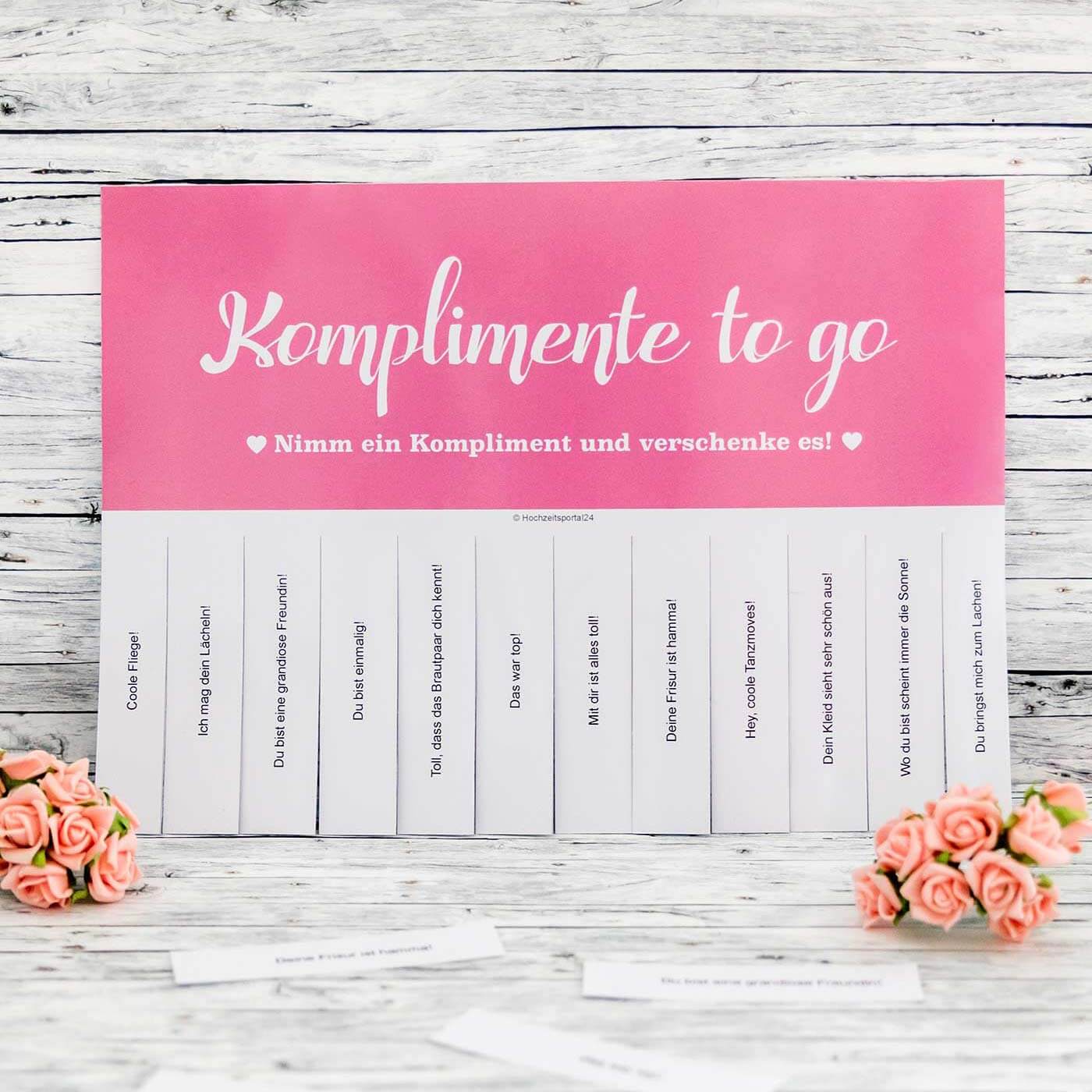 Vorlagen zur Hochzeit I 25 kostenlose Schilder & Checklisten
