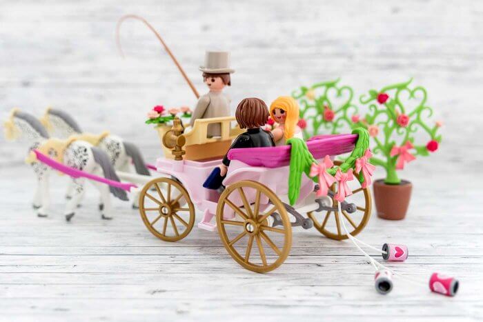 Playmobil zur Hochzeit: Playmobil Brautpaar, Kutsche & Co