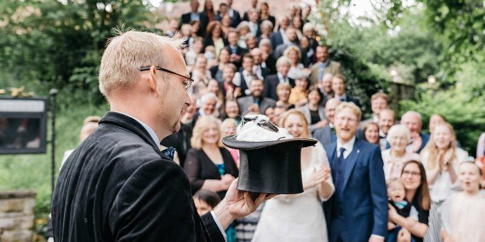 Zauberer Hochzeit