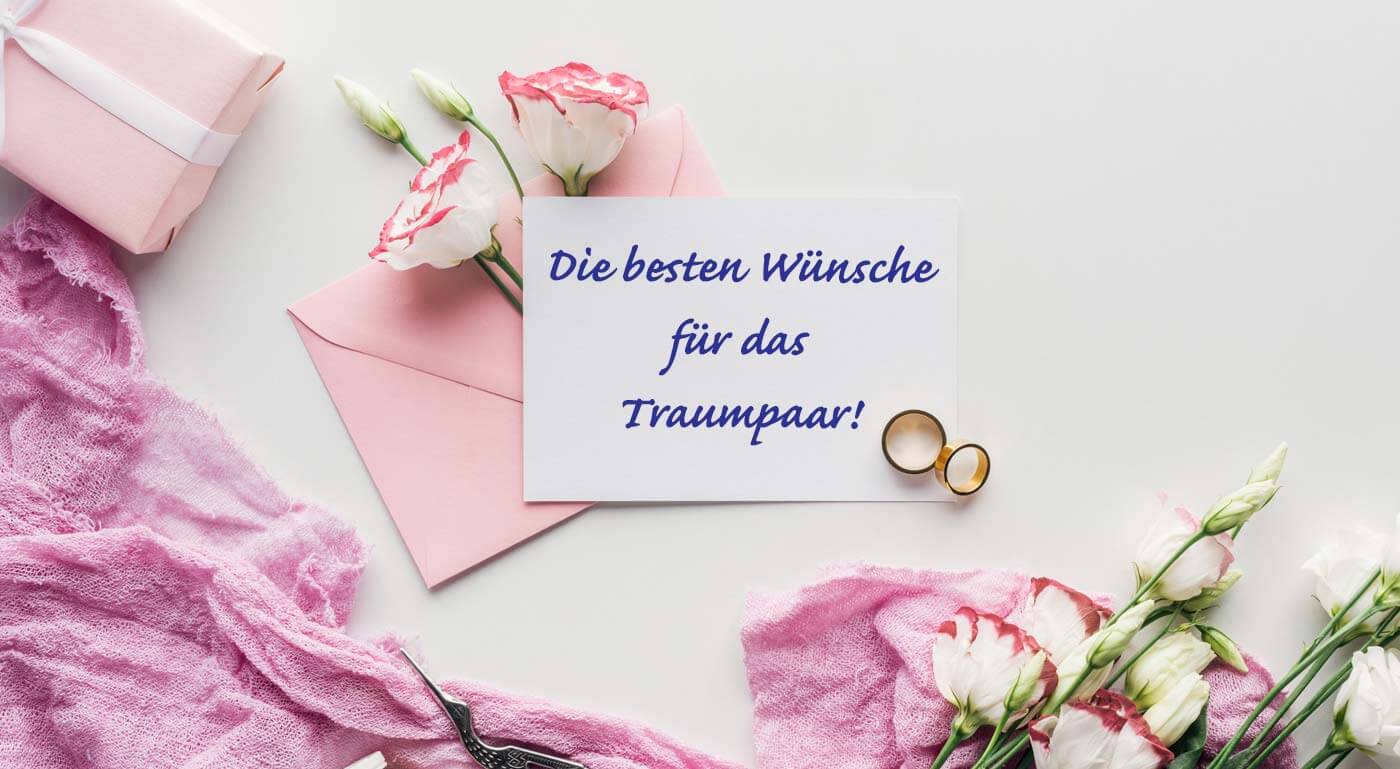 Hochzeitsglückwünsche Schöne Texte, Beispiele & Ideen