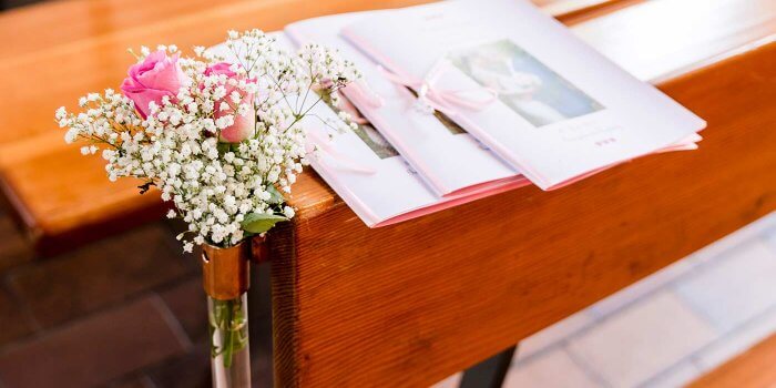 Kirchenheft Hochzeit selber machen